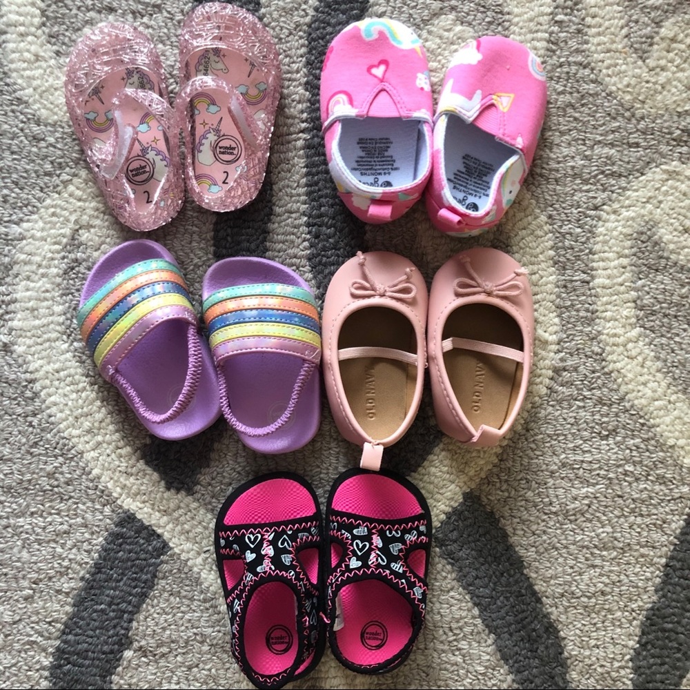 Baby girl shoe bundle - Size 2 (3-6 months)